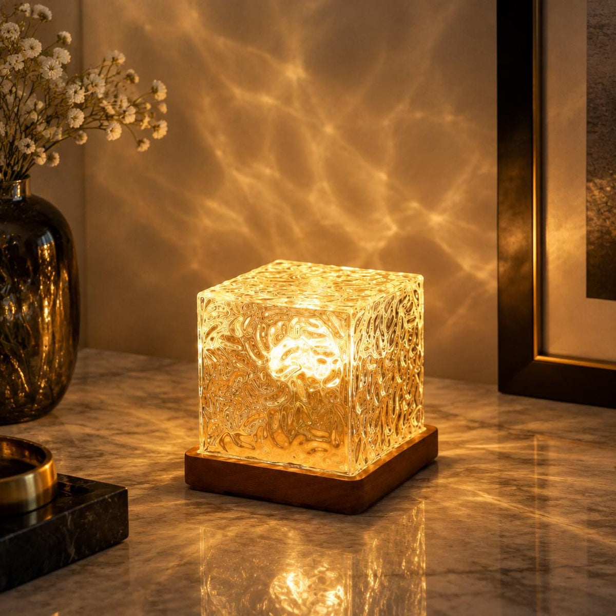 Crystal Ripple Lamp